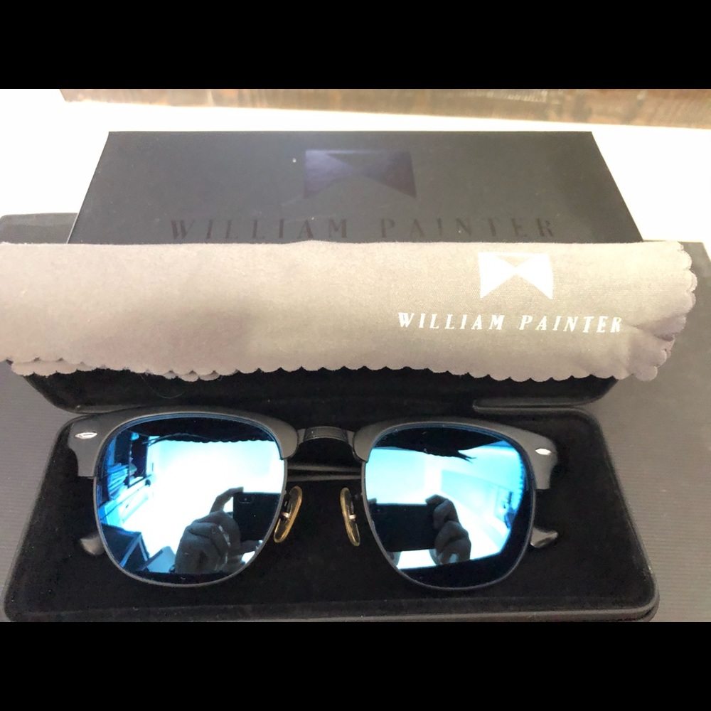 William Painter Sunglass-The Empire Black/Blue